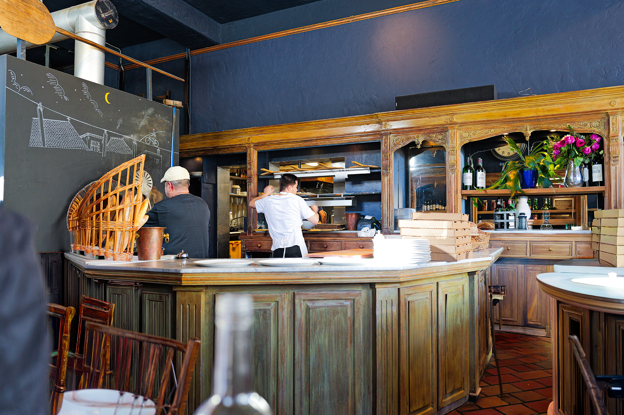 La bicyclette, decor