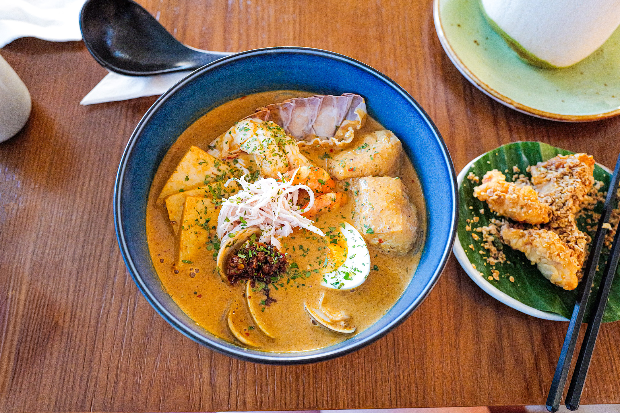 Uncle quek, laksa bowl